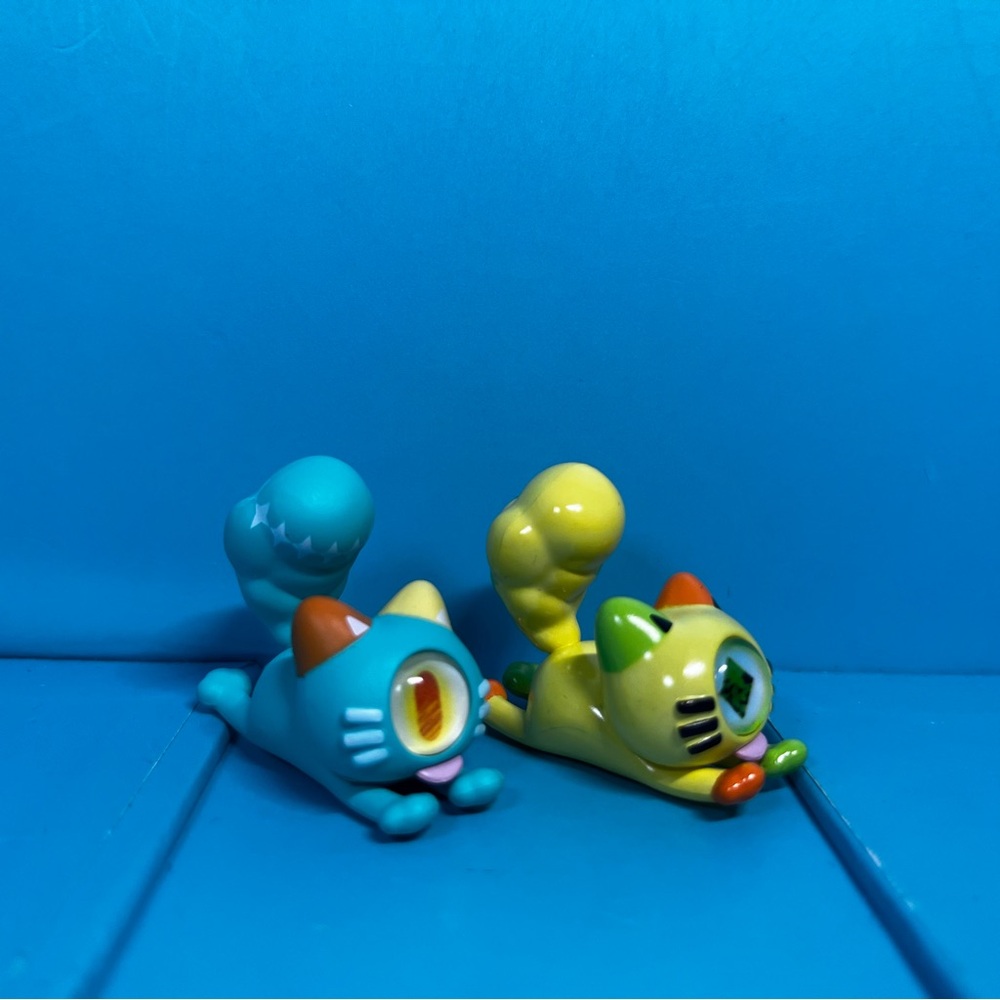 Strawberry Mousseta - Downy Pranky Paradise - 2 Miniature Cats